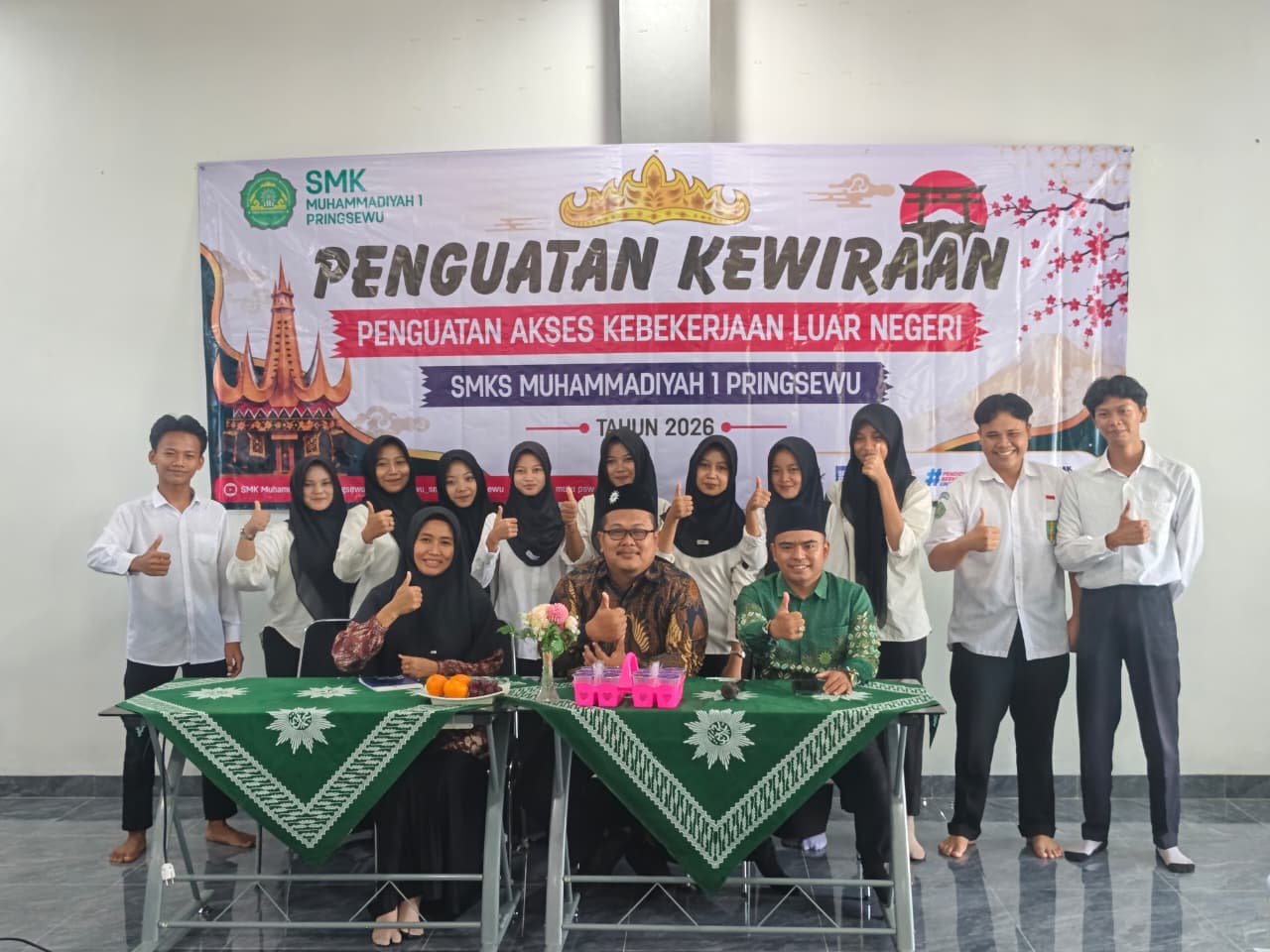 PENGUATAN KEWIRAAN SMK MUHAMMADIYAH 1 PRINGSEWU